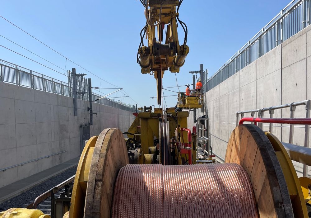 Produktbeispiel von Elcowire Rail GmbH – Auflegen